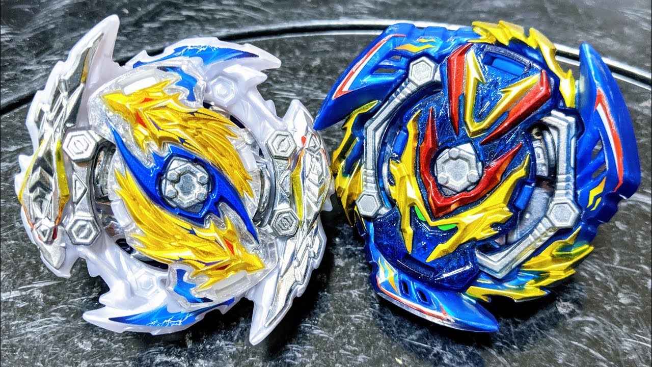 Zwei Longinus VS Slash Valkyrie Beyblade Burst - YouTube