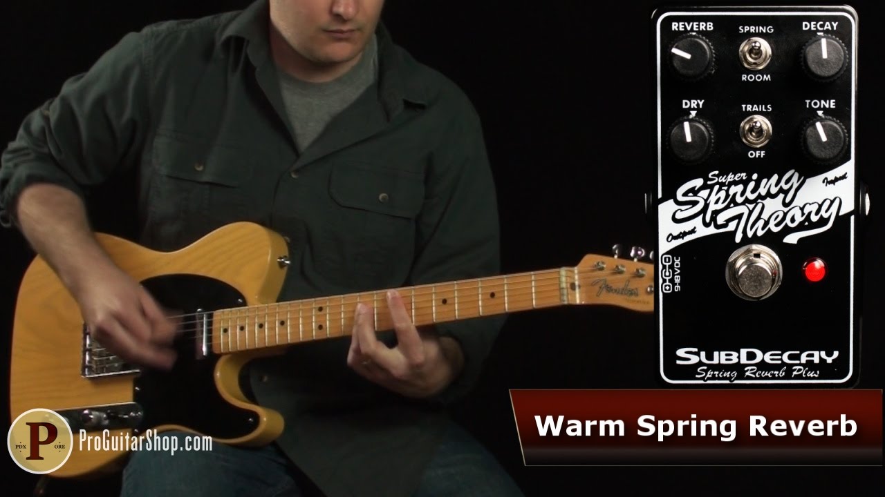 Subdecay Super Spring Theory - コンパクトなスプリングリバーブ