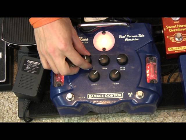 Damage Control Liquid Blues Overdrive Class A Tube Pedal Review