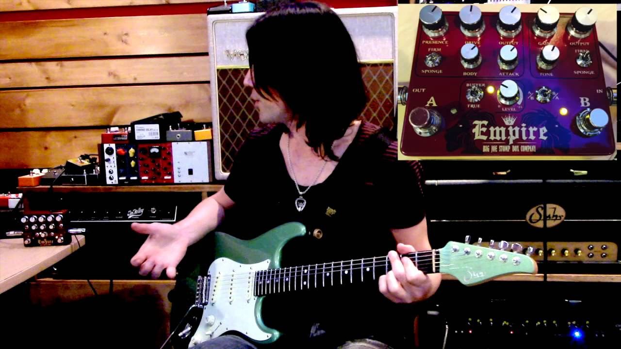 Big Joe Stomp Box Company B-309 Texas Screamer Overdrive - YouTube