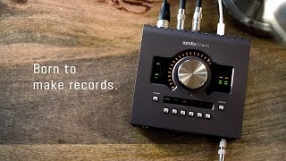Born to make records. Meet Apollo Twin MkII. - YouTube