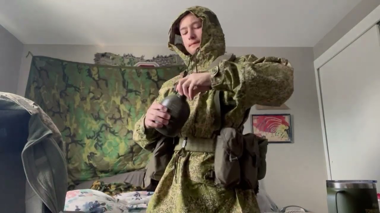 Russian Ratnik 6SH122 Masking Suit Review (Russian Cold Camo