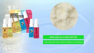 Hempz Sweet Hydration Mini Moisturizing Body Fragrance Spray Kit