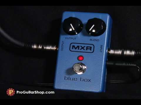 MXR Blue Box Fuzz / Octave - YouTube