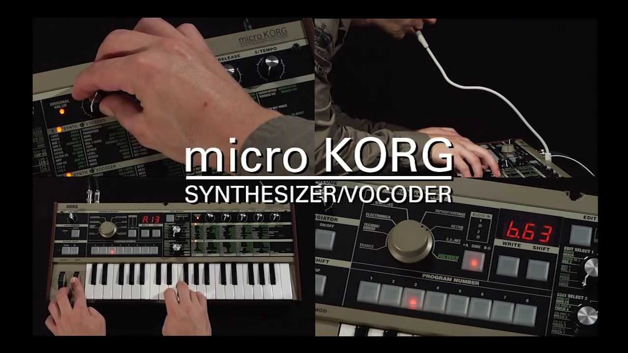 microKORG (2002) - SYNTHESIZER/VOCODER | KORG (USA)