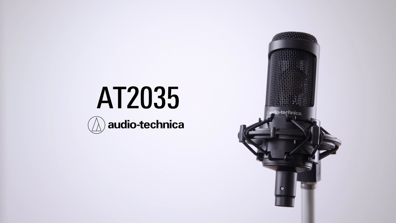 サイドアドレスマイクロホン【AT2035】オーディオテクニカ - YouTube
