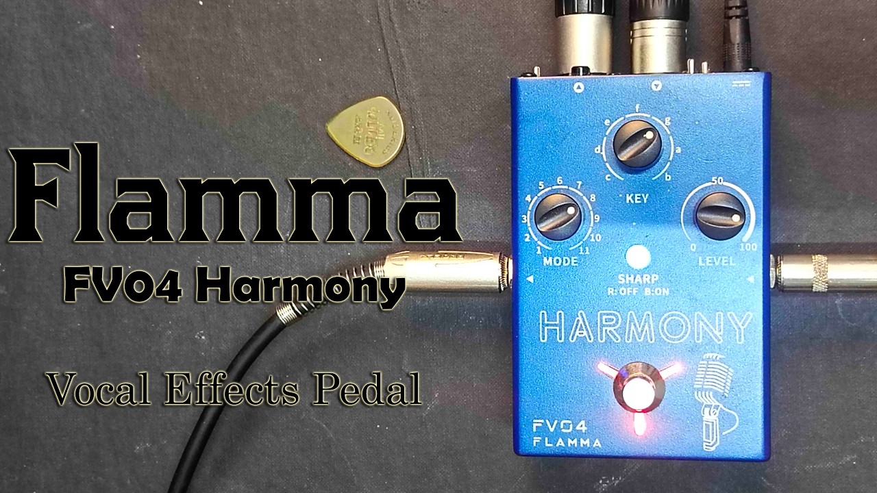 Flamma FV04 Harmony Vocal Effects Pedal - YouTube