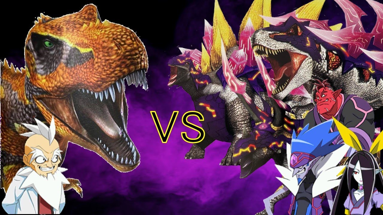 恐竜キング 】スーパーティラノサウルス 激闘！ザンジャーク