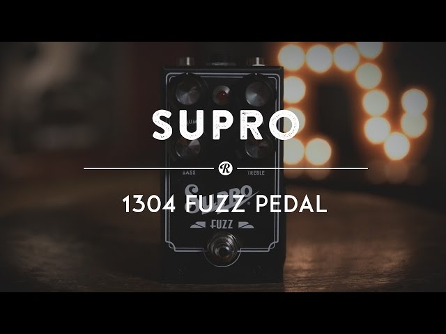 Supro 1304 Fuzz Pedal | Reverb Demo Video - YouTube