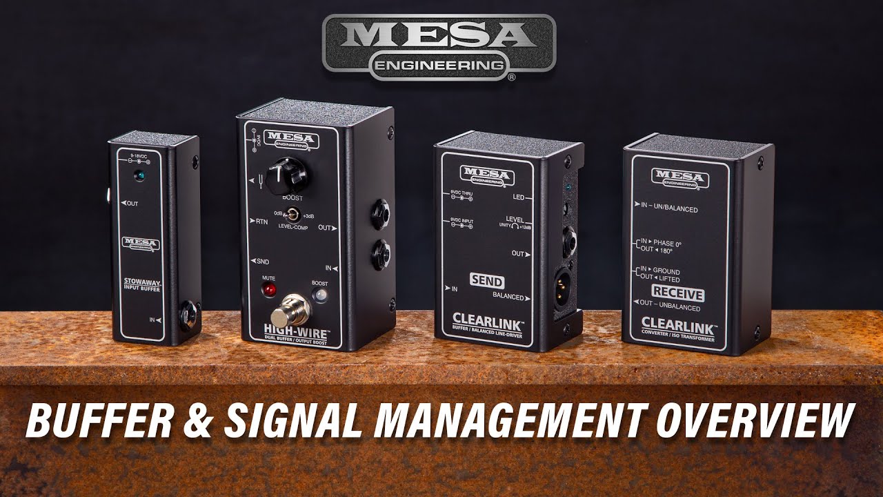Mesa Boogie High-Wire Dual Buffer & Output Boost | MUSIC STORE