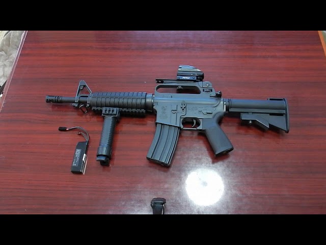 東京マルイスタンダード電動ガン M733コマンドをカスタムして撃って