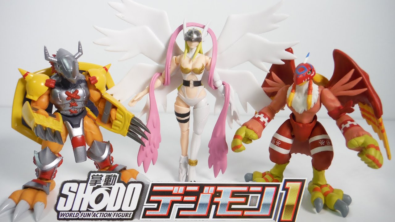 SHODO デジモン1 全3種 開封 掌動 アクションフィギュア デジモン