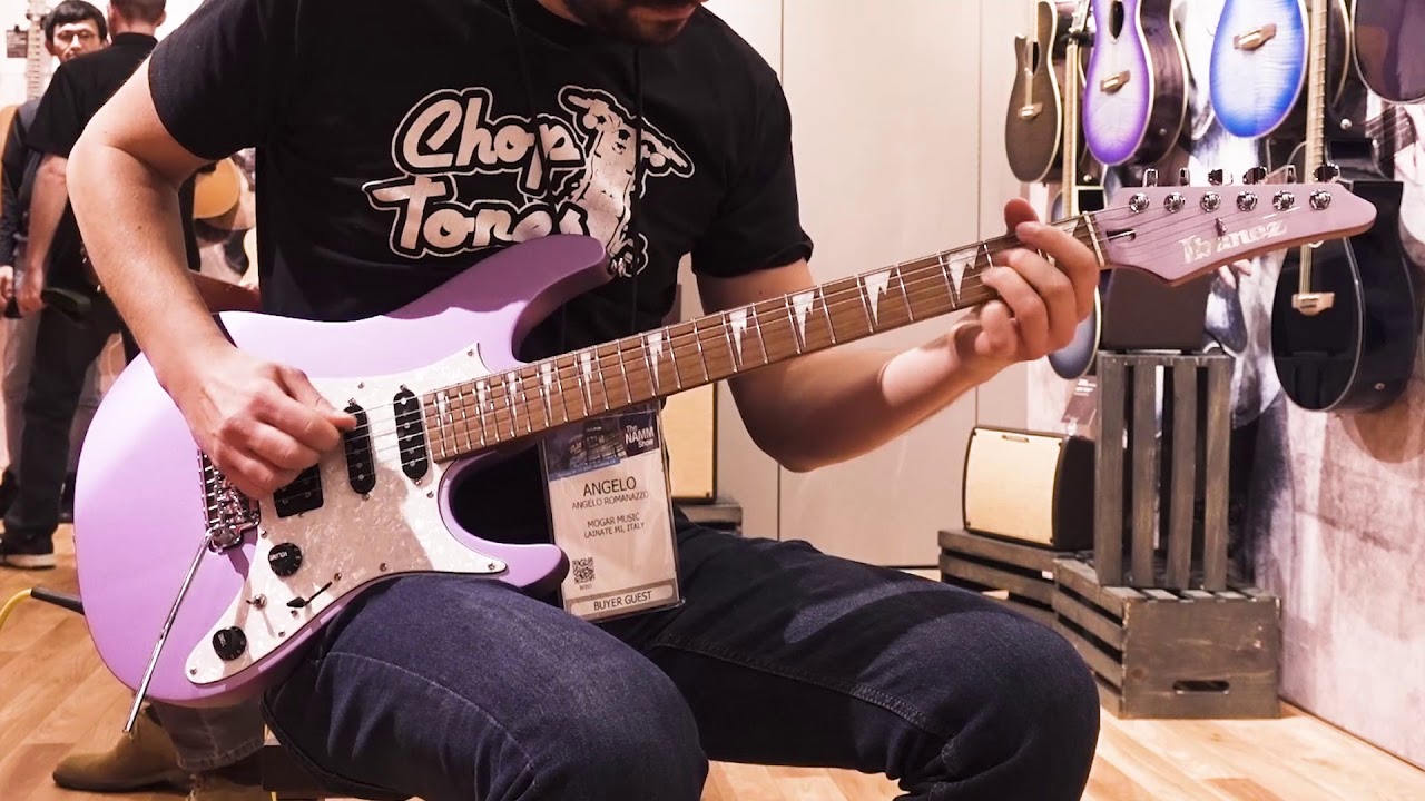NAMM 2019 | Ibanez MAR10 | Playthrough (Mario Camarena Signature