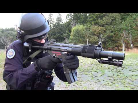 東京マルイ ハイサイクル H&K MP5A5 HCベース MP5SD6 HCカスタム - YouTube