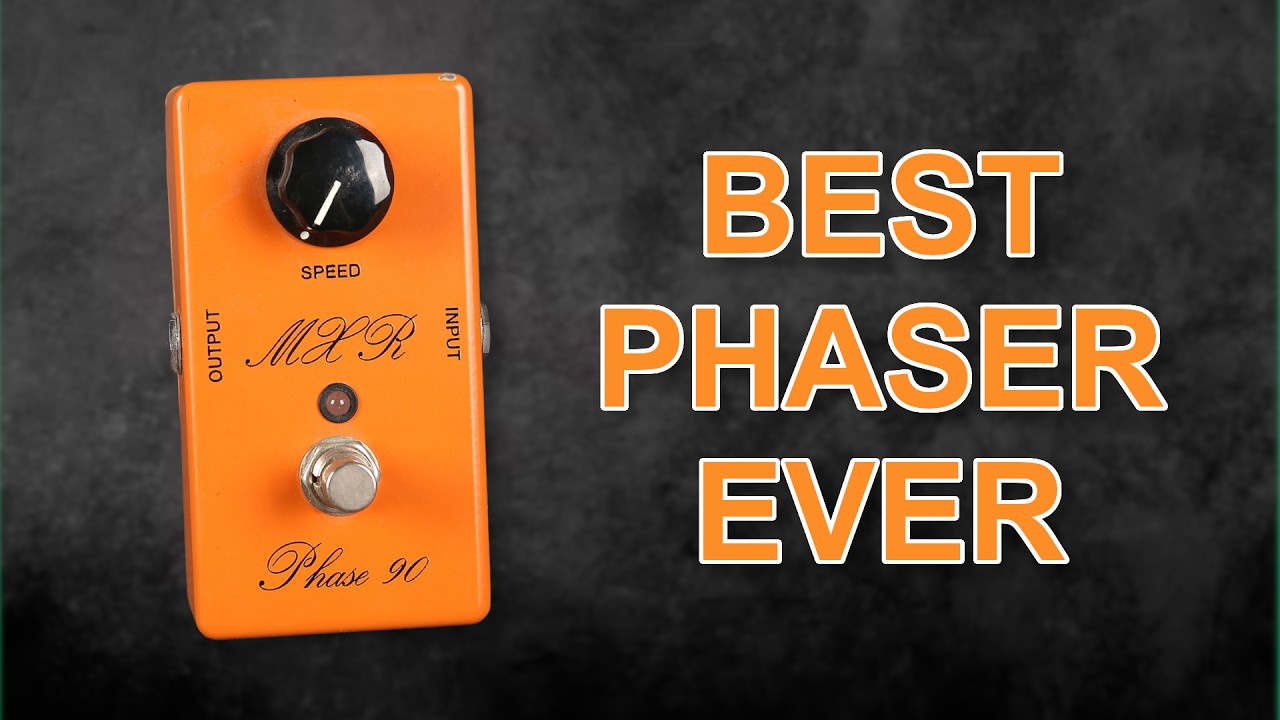 My FAVOURITE Phaser of ALL TIME | MXR Phase 90 Script Demo - YouTube