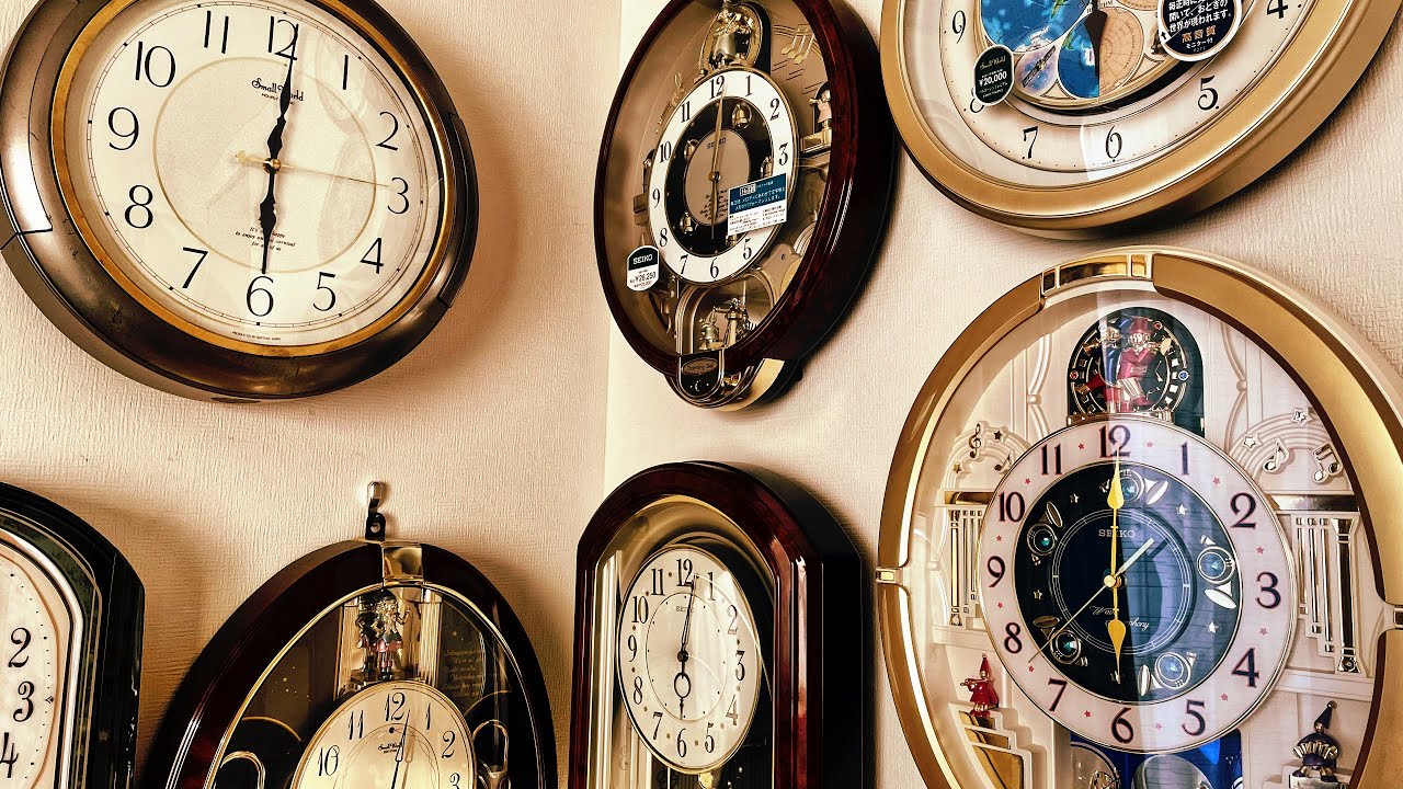 My clock collection】Introducing all of the motion clocks and