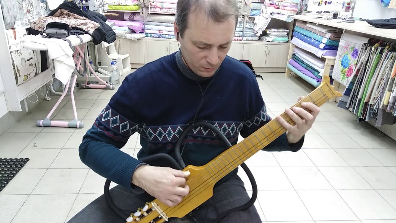 Aria Sinsonido AS-490C Silent Guitar - YouTube