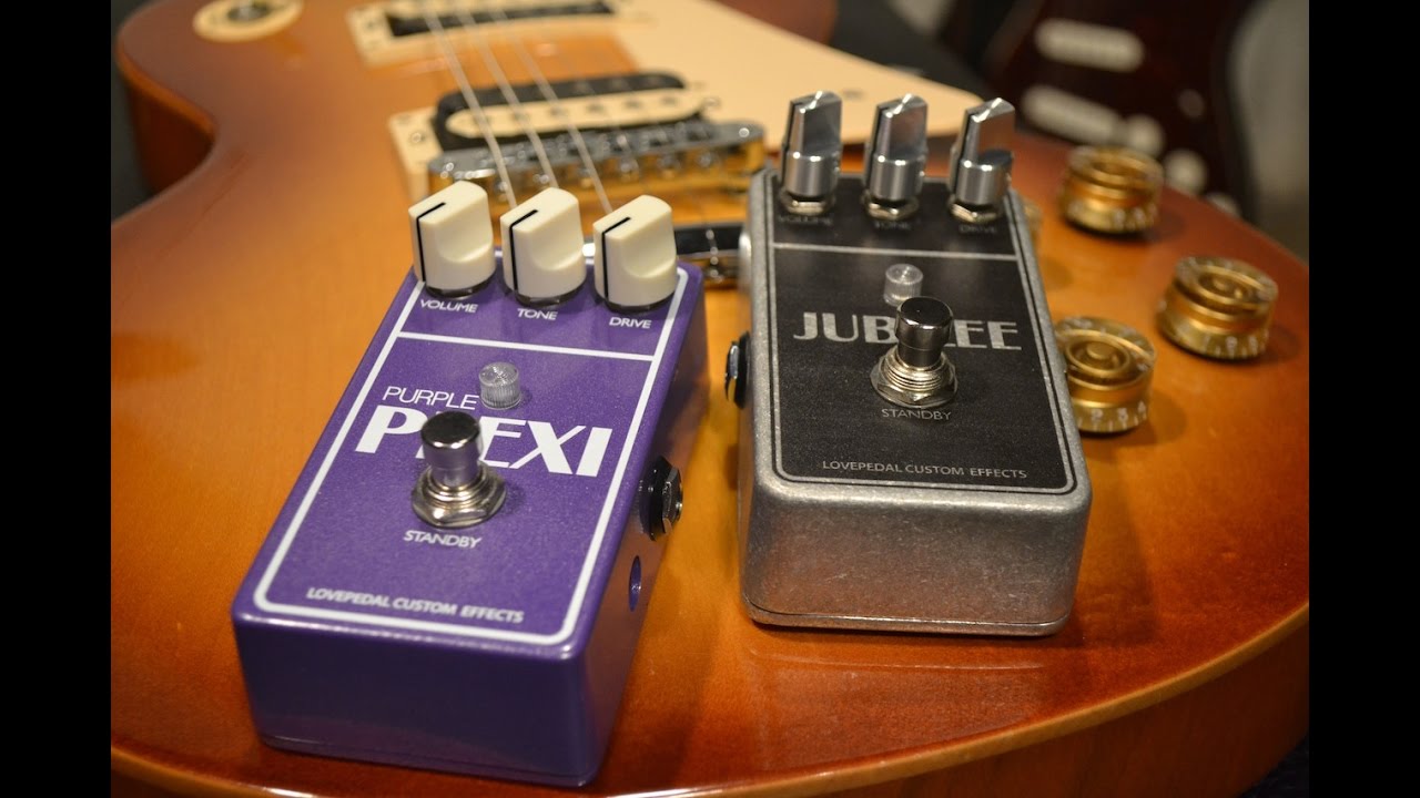 Purple Plexi vs Jubilee - A Lovepedal Comparison with Sean Gibson