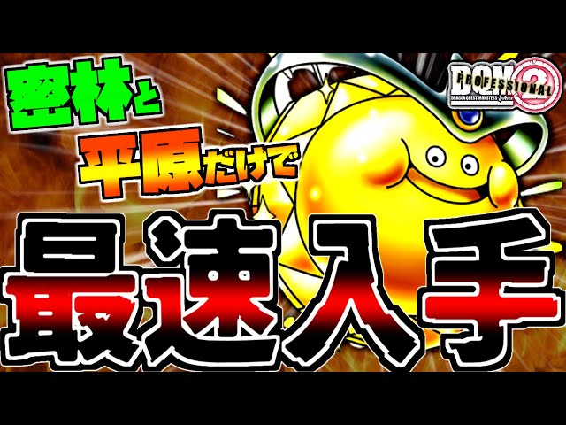 DQMJ2P] Super early game! Can Golden Slimes only be spawned in the