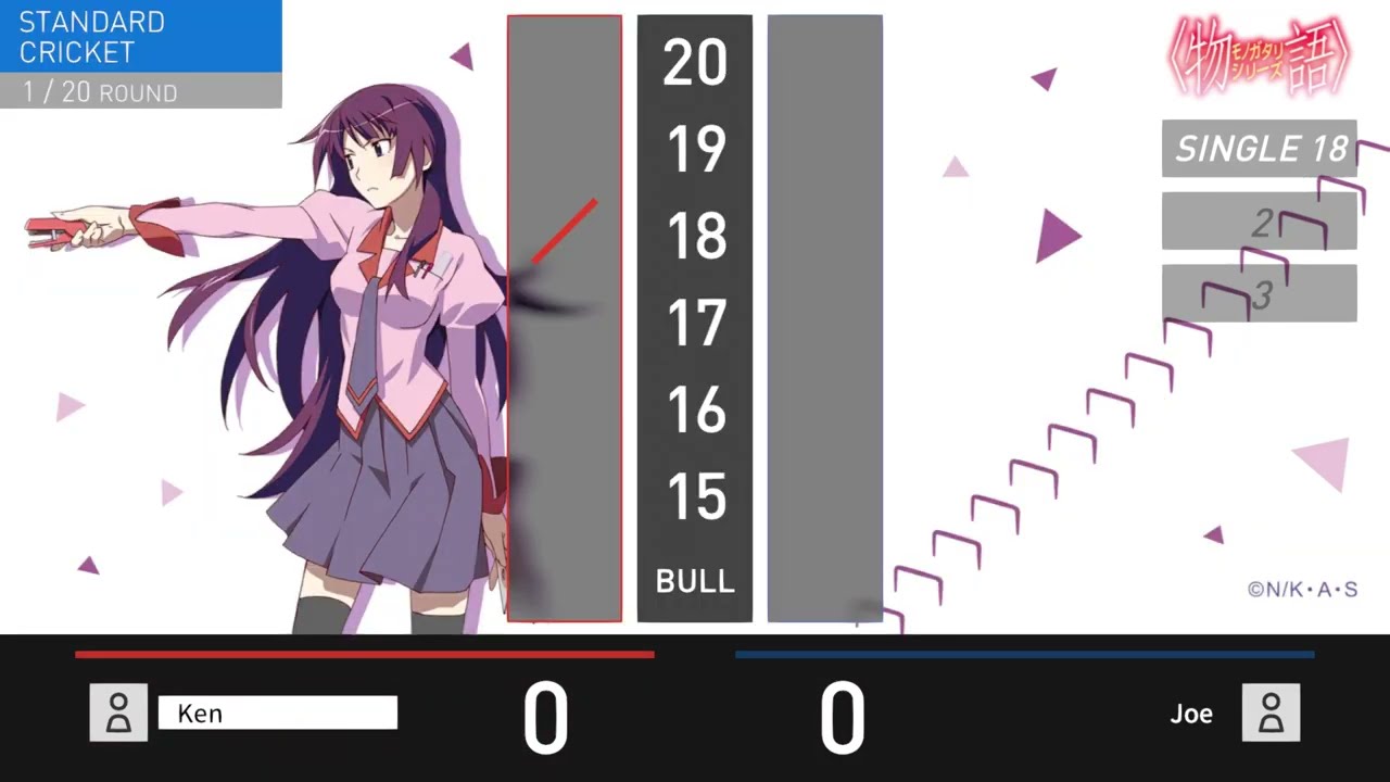 れ*い様 物語シリーズ　DARTSLIVEカード 戦場ヶ原ひたぎ アクセサリ > ダーツライブカード > 【Only Japan】物語シリーズ