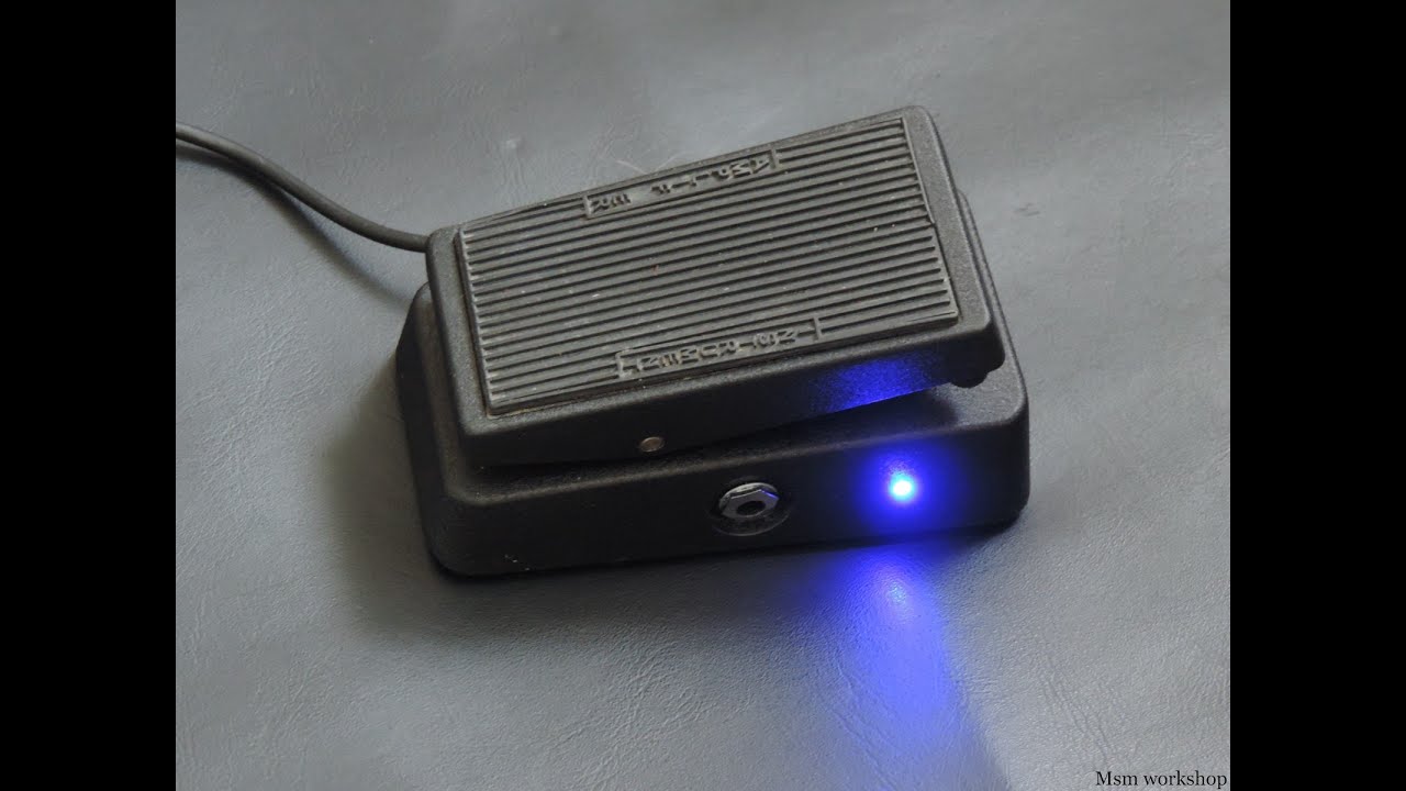 Crybaby mini CBM95 Led mod - YouTube