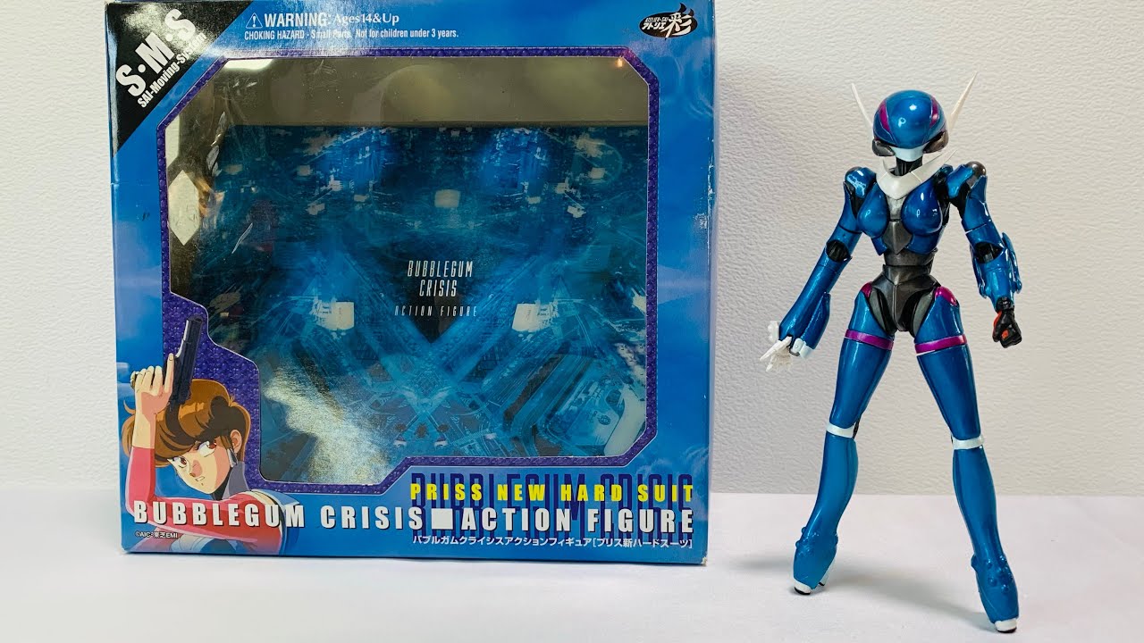 昭和のOVA『バブルガムクライシス』のアクションフィギュア😊 「プリス