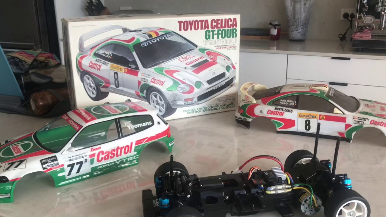 Tamiya Castrol Celica GT4 RC, TL01 RC Car Modern Day Classic - YouTube