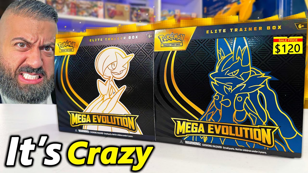 Mega Evolution Elite Boxes are a Mega Disaster - YouTube