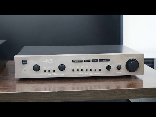 Lo-D HCA-8000 ￥70,000(1982年頃) - YouTube