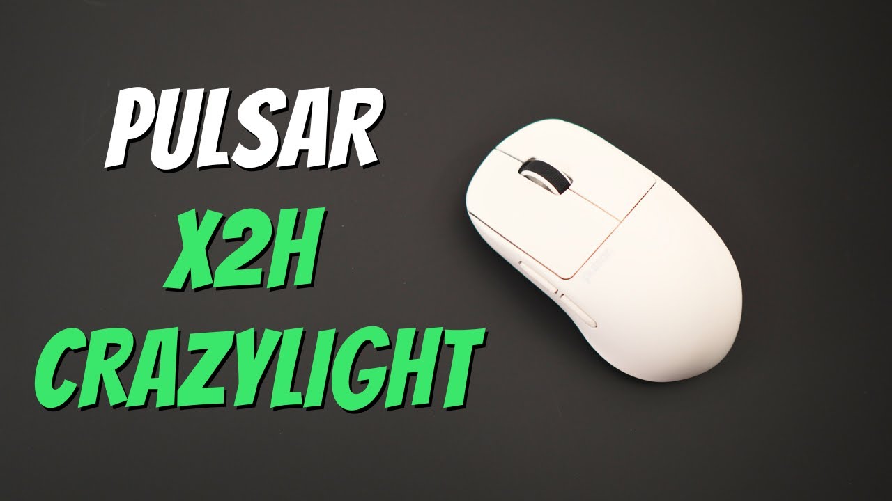 Pulsar X2H CrazyLight – The Best Claw Grip Mouse Right Now? - YouTube