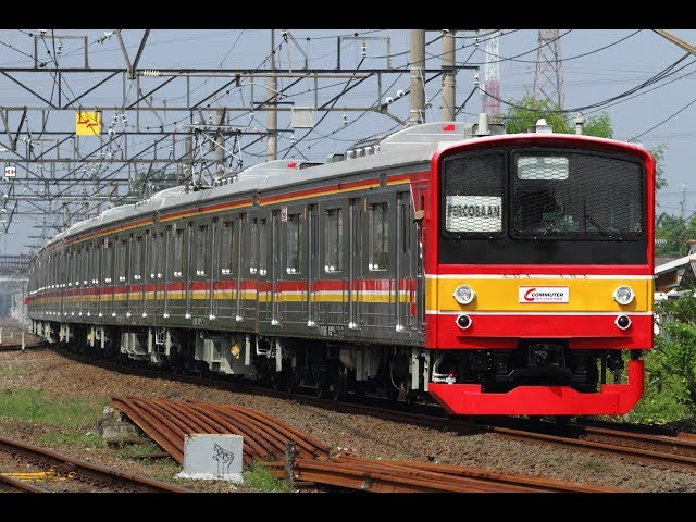 遂にデビュー!! 元武蔵野線 205系5000番台M15編成 ジャカルタにて運用