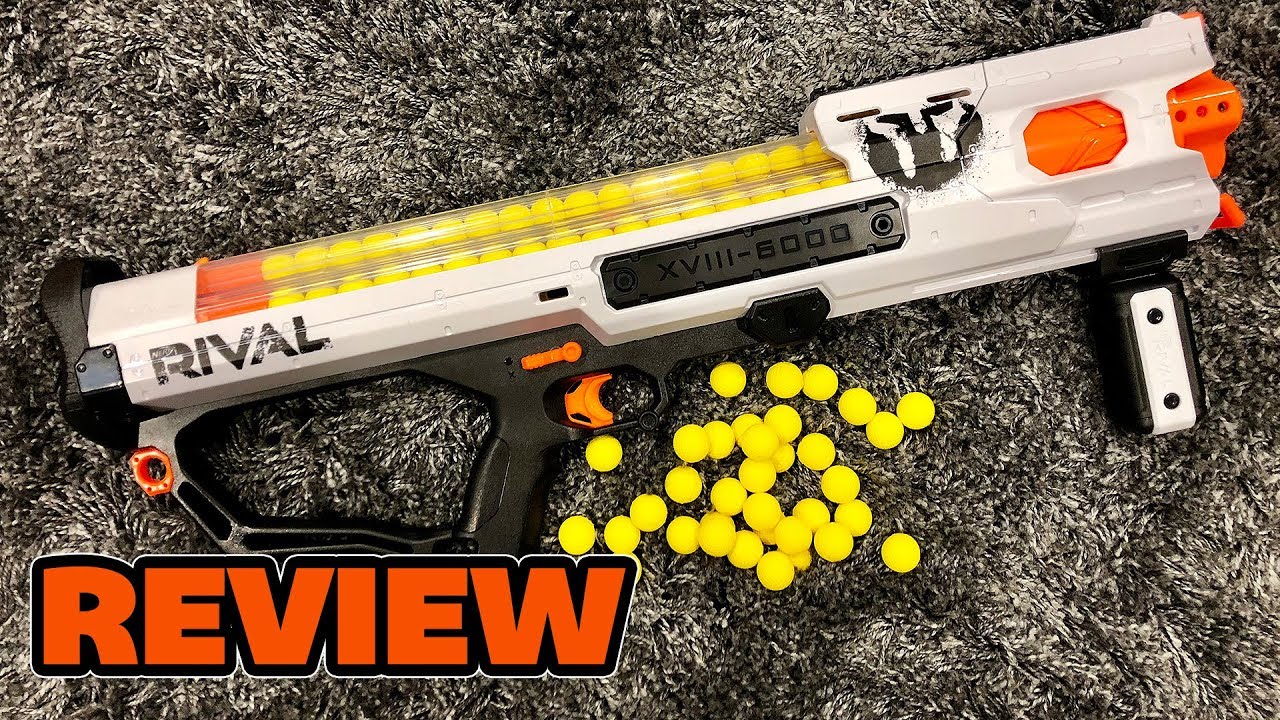 REVIEW] Nerf Rival Hades XVIII-6000 Unboxing, Review and Firing