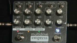 Empress Effects Multidrive □ディスト―ション □オーバードライブ