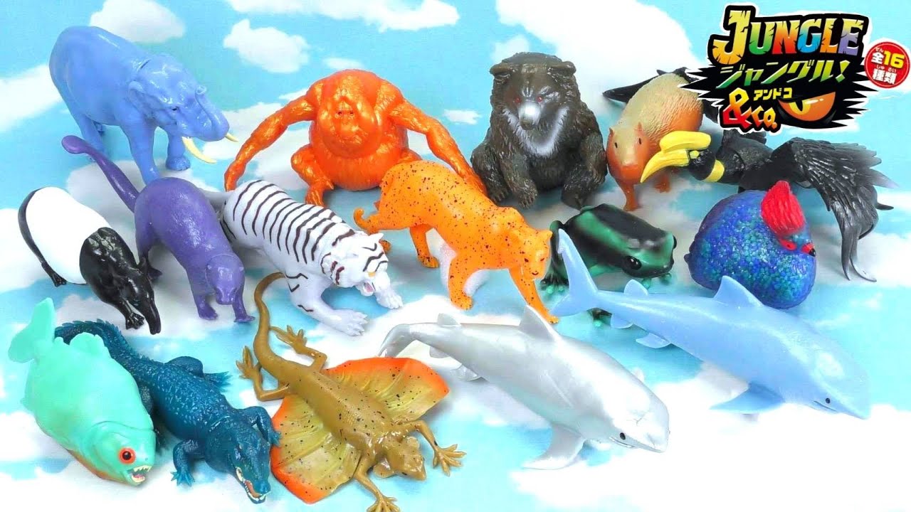 Jungle & Co.] Unboxing all 16 varieties! [DeAgostini] - YouTube