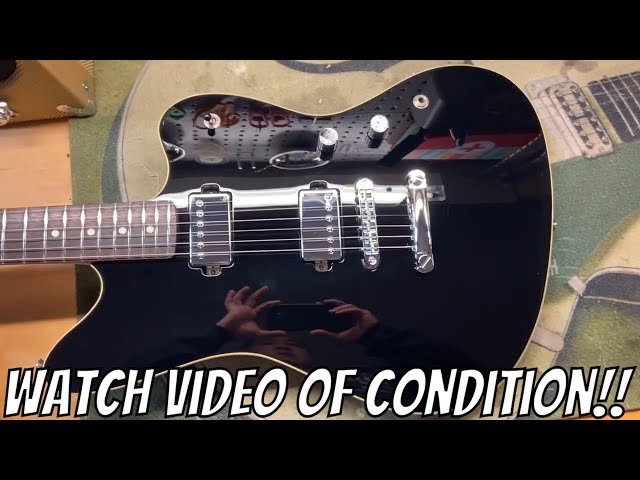 2019 Fender MIJ Japan Modern HH Jazzmaster Black - YouTube