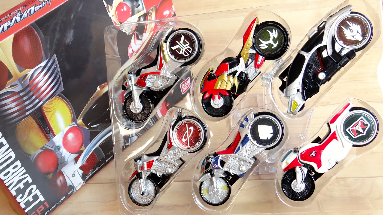 Heisei Rider's bike is now a shift car! Premium Bandai exclusive