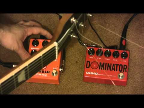 Okko Diablo Gain Plus Overdrive Vs Okko Dominator Distortion Pedal