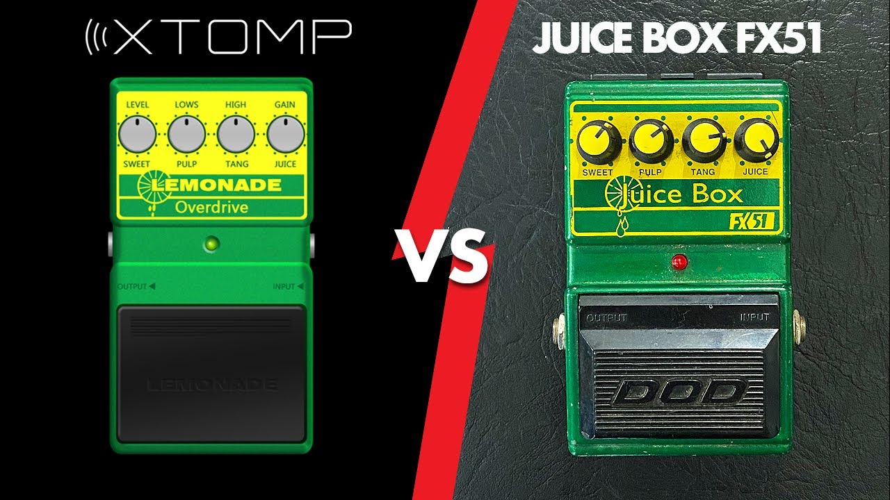 Hotone XTomp VS DOD Juice Box FX51 - YouTube