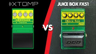 Hotone XTomp VS DOD Juice Box FX51 - YouTube