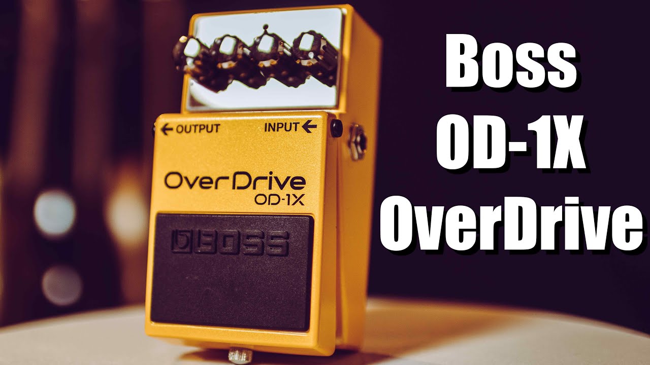 Boss OD-1X (A Digital Overdrive Pedal) - YouTube