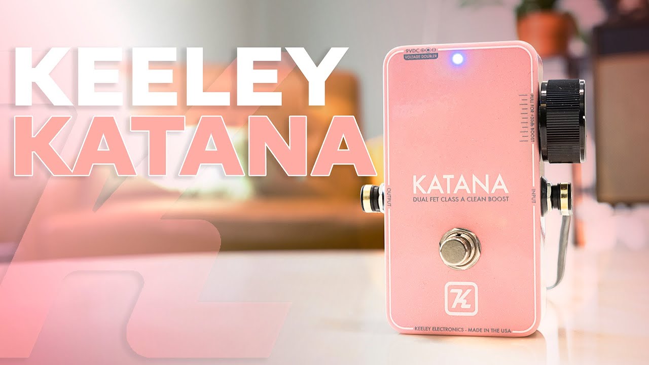 Keeley Katana Clean Boost Demo - InSync