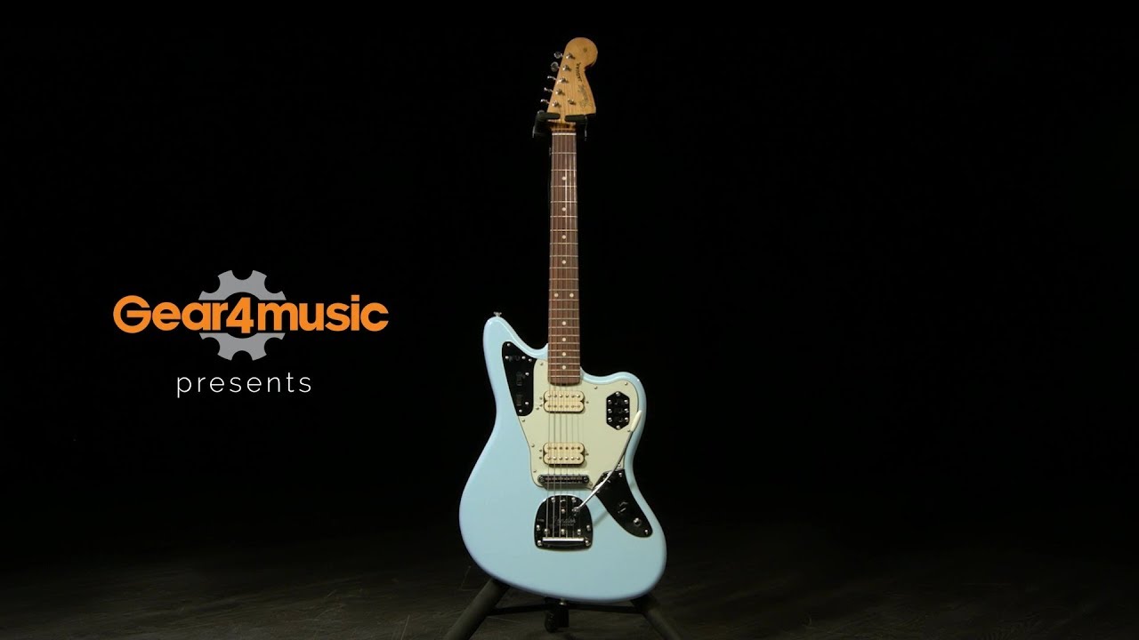 Fender Vintera 60s Mod Jaguar HH PF, Sonic Blue | Gear4music demo