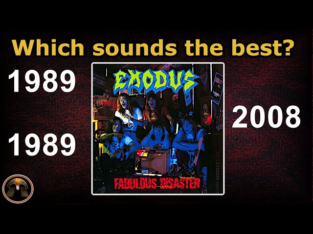 EXODUS (original vs. remaster) Fabulous Disaster エクソダス - YouTube