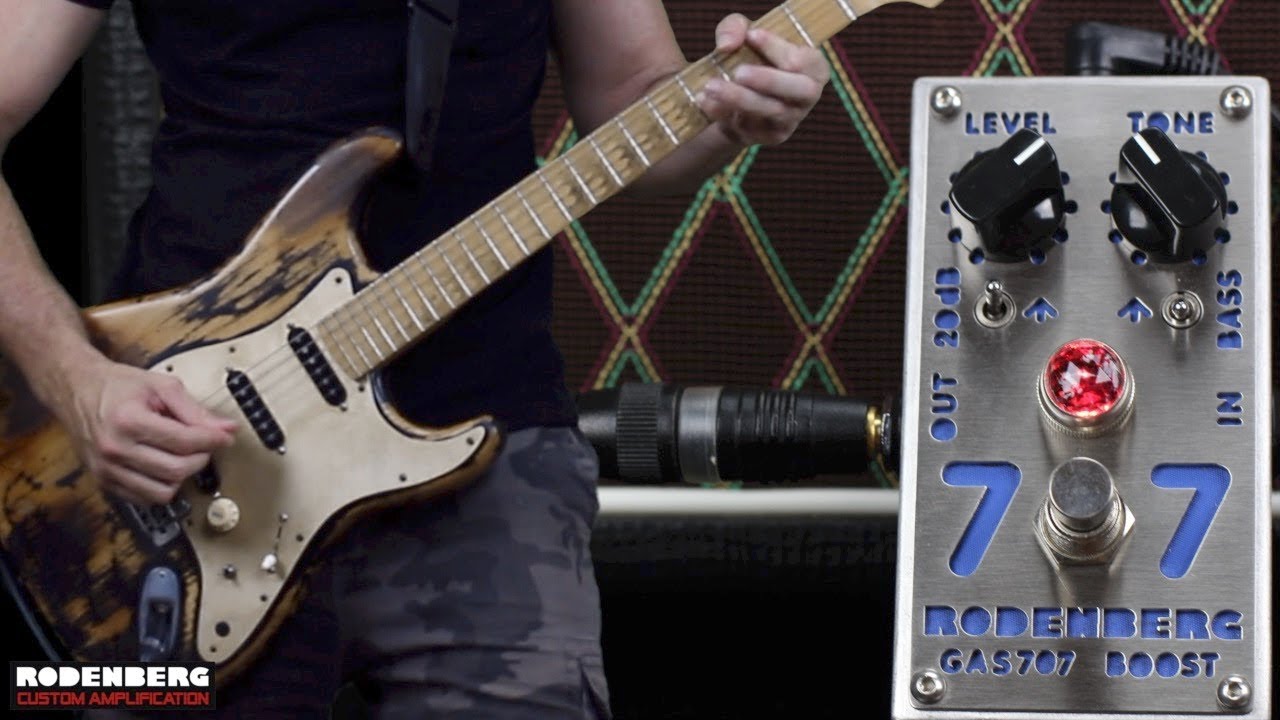 Rodenberg GAS 707 Clean Boost Demo - YouTube