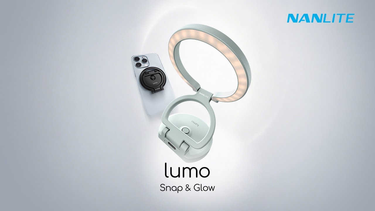 NANLITE lumo LED付スマホリング リングライト 撮影用ライト スマホ