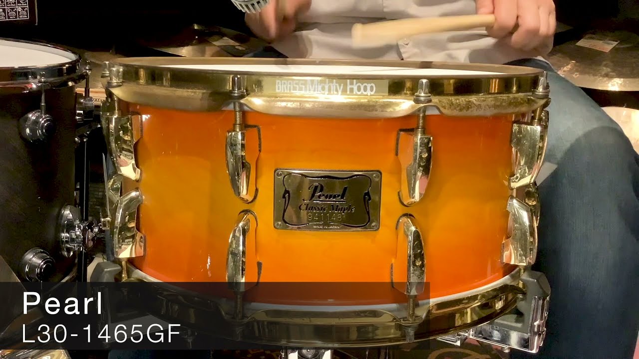 Pearl MR-5314D/B Classic Maple メイプル スネアドラム 14″×6.5