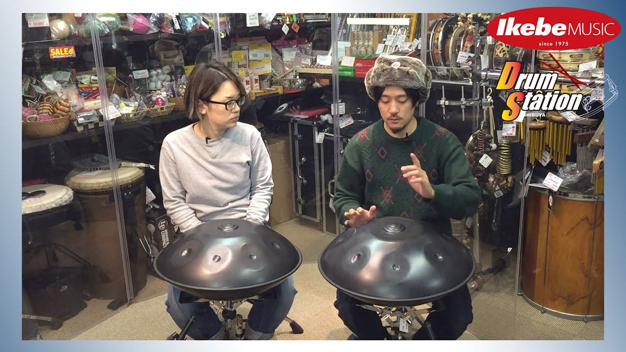 IKEBE channel】ハンドパン演奏にチャレンジ！#2 Handpan Lesson from