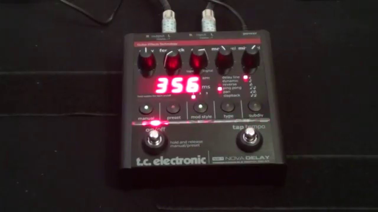 TC Electronic | Product | ND-1 NOVA DELAY