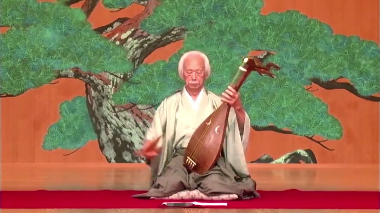 薩摩琵琶「花紅葉」 - YouTube
