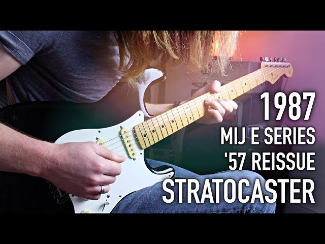 Fender Japan - E Series STRATOCASTER | 1987 - YouTube